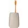 Kadax Badezimmerbecher, Zahnputzbecher aus Keramik, Beige, 1 Stück
