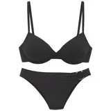 French Connection Bügel-Bikini Damen Schwarz 38 Cup E
