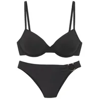 French Connection Bügel-Bikini Damen Schwarz 38 Cup E