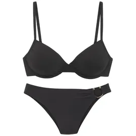 French Connection Bügel-Bikini Damen Schwarz 38 Cup E