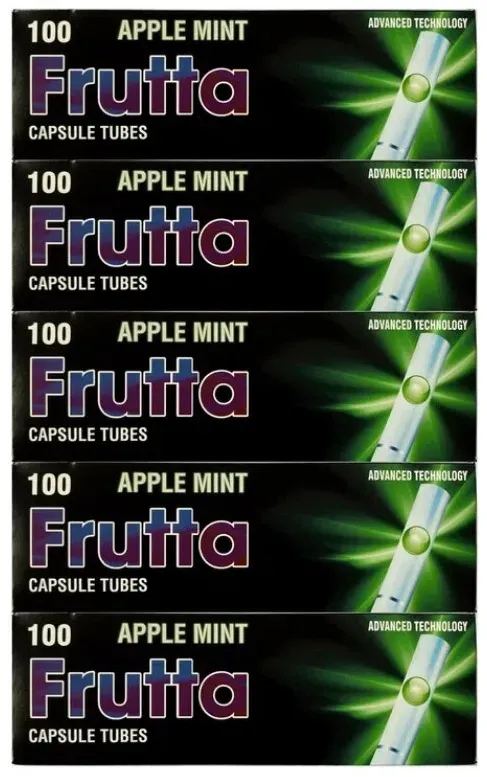 5x Frutta Hülsen Apple & Mint 100er