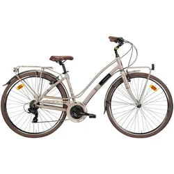 Montana Cityfahrrad NEW Lunapiena Lady  7V. REVO, 28 Zoll Nocciola