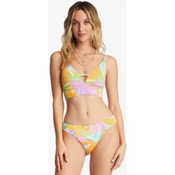 Triangel-Bikini-Top BILLABONG "Dreamland", Damen, Gr. XS, Cup B, bunt (multi), [Hauptstoff] 84% Polyester, 16% Elasthan, Bikini-Oberteile