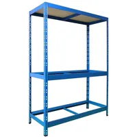 Mammut Reifenregal Stahl 180 x 130 x 50 cm blau
