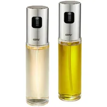 GEFU NEVA Essig- und Öl-Sprüher Set 2 Stück 100 ml Edelstahl Glas