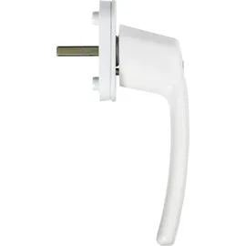 ABUS Abschließbarer Fenstergriff FG200-3er Set - Fensterknauf mit Druckzylinder, gleichschließend - ABUS-Sicherheitslevel 3-54576 - Weiß