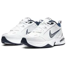 Nike Air Monarch IV White/Metallic Silver 44