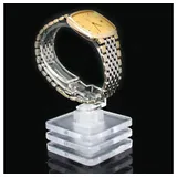 Yudu Uhrenbox 4 stück Uhrenständer Uhrenträger drehbar Erweiterung möglich