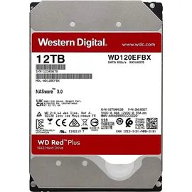 Western Digital Red Plus NAS 12 TB WD120EFBX