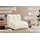 LeGer Home by Lena Gercke Sessel Priya Polyester Bouclé 102,5 x 83 x 106,5 cm Beige