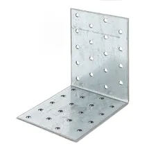 GAH Alberts Lochplattenwinkel verzinkt 100 x 100 x 80 mm