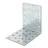 GAH Alberts Lochplattenwinkel verzinkt 100 x 100 x 80 mm