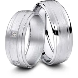 Partnerringe / Freundschaftsringe Oer-Erkenschwick 925er Silber - 8416