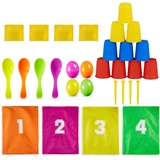 Relaxdays Kinderparty Spiele 3 in 1 Set
