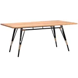 aea Gartentisch Rechteckig 100 x 75 x 180 cm Braun