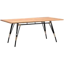 aea Gartentisch Rechteckig 100 x 75 x 180 cm Braun