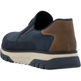 Rieker Loafer Herren Blau/Braun 44