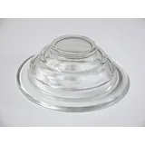 Dapo Deko-Ersatz-Schale-Abdeckschale oder Glasfuß für Nebler, Zimmerbrunnen Ersatzglas Dekoglas Ersatglaszfuß (Abdeckschale 11,5-4,4cm)