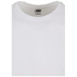 URBAN CLASSICS Long Shaped Turnup Tee weiß M