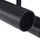LINDBY Linaro 2-flammig schwarz Aluminium