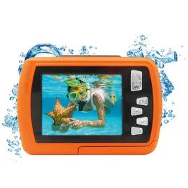 Easypix Aquapix W2024 Splash orange Kinder-Kamera