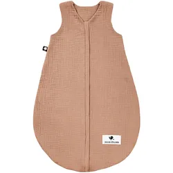 Julius Zöllner Sommerschlafsack Musselin Sommertraum 0.5 TOG, braun, 60