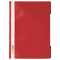 Durable Sichthefter A4 PP rot Packung mit 50 Stück