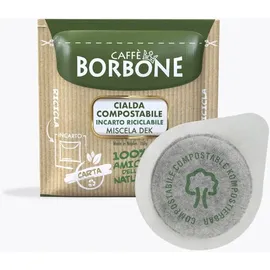 Caffè Borbone DEK Green Mischung ESE Papierpads 44 mm 150 St.