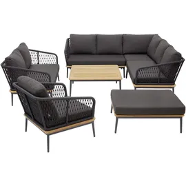 Niehoff Freeport Loungehocker anthrazit