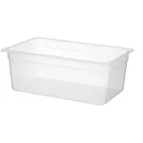 HENDI Gastronormbehälter, Temperaturbeständig von -40° bis 80°C, Skalierung, Geruchs- und geschmackneutral, 28L, Polypropylen, GN 1/1, 530x325x(H)200mm, Transparent
