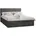 Boxbett Graphit Textil H2 Höhe ca 20 cm 180x200 cm