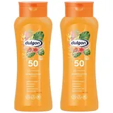 dulgon 2x Sonnencreme 50 wasserfest - Sonnencreme ohne Octocrylene - Schutz vor UVA & UVB - Sonnenschutz Creme vegan & mikroplastikfrei - Sun Cream, Sonnenschutz 50, Sonnencreme LSF 50