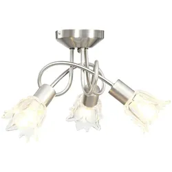 vidaXL Deckenleuchte Glas-Lampenschirme für 3 E14 Glühlampen
