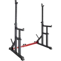 Tectake tectake® Squat Rack, multifunktional, Höhe und Breite verstellbar,