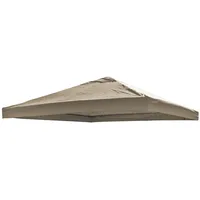 Mojawo Ersatz Dach universell 3x3m Taupe-MMC3612Taupe
