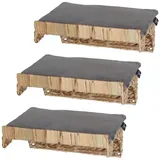 Silvio Design Alido Kletterwand 3er Set grau