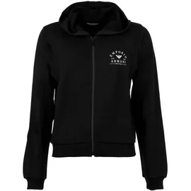 Emporio Armani ICONIC LIGHT TERRY Sweatjacke Herren Schwarz L