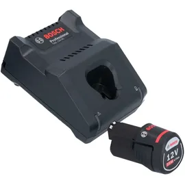 Bosch GSR 12V-15 Professional inkl. 1 x 2,0 Ah + Ladegerät + L-Boxx