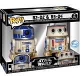 Funko POP! Star Wars Celebration 2023 R2-D2 and R5-D4 Vinyl Bobblehead Set 2-Pack 2023 Galactic Convention Exclusive