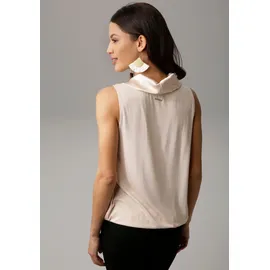 LAURA SCOTT Blusentop beige 42