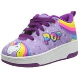 Heelys Pop Strive Sneaker, Lila Regenbogen-Einhorn, 35 EU - 35 EU