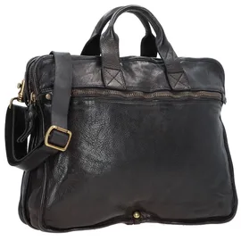 Campomaggi Aktentasche Leder 37 cm schwarz