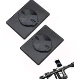 Wjelet 2 Stück Handyhalterung Fahrrad Lenker, Bike Phone Holder Kompatibel mit Garmin Edge Halterung, Handyhalterung GPS Adapter für Garmin Edge, für Road Bike| Fahrrad Handy Halterung Gadget