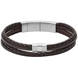 Fossil Armband Leder Herrenschmuck Herren