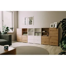 Finori Fyn Standregal 46 x 96,5 x 33,5 cm Weiß