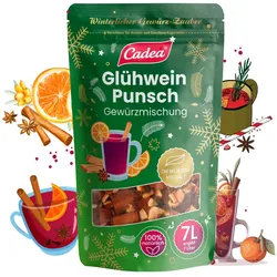 CADEA Glühwein Punsch Gewürzmischung 24 x 100g Wintergetränke Glühpunsch