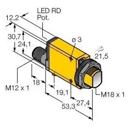 Turck Einweg-Lichtschranke SM31RQD