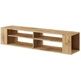 Selsey Weri TV-Board 140 cm Braun Eiche