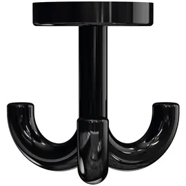 Hewi Dreifach-Drehhaken tiefschwarz 477.90.050