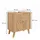 Vicco Waschbeckenunterschrank Lucie 60 x 65 cm mit 2 Türen Braun